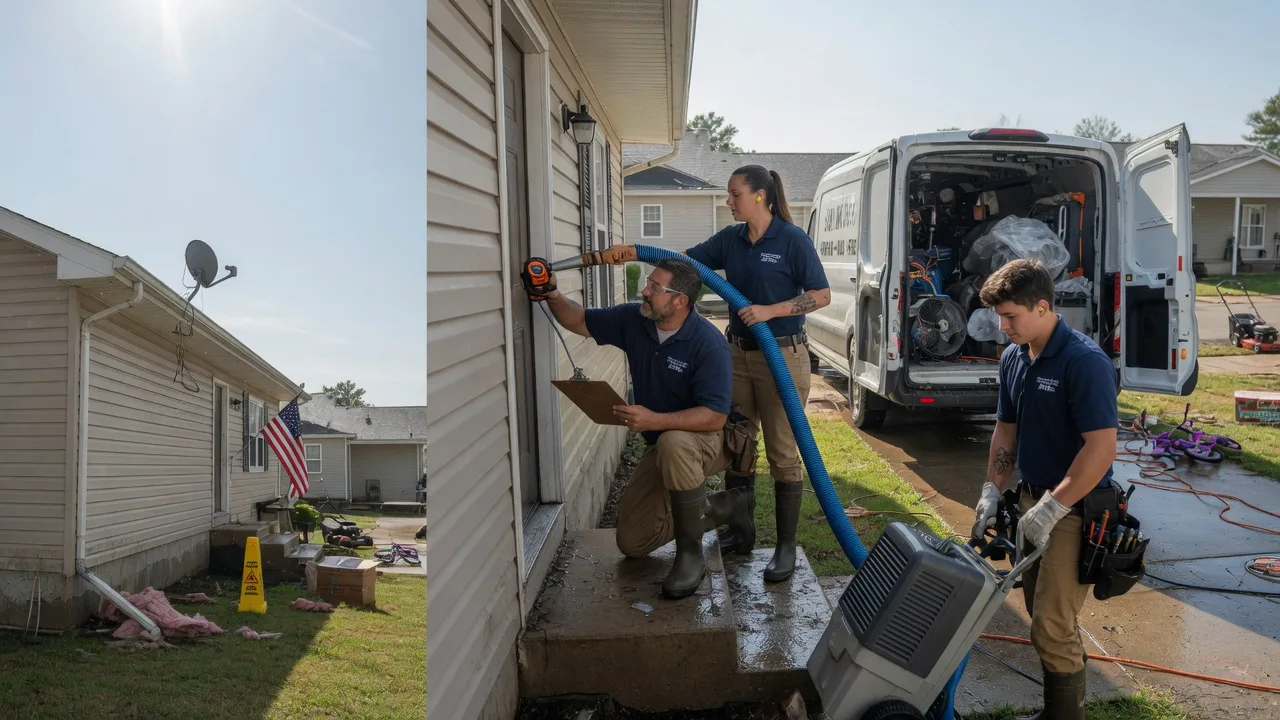 Ceiling Water Damage Restoration in Warsaw, NC near me